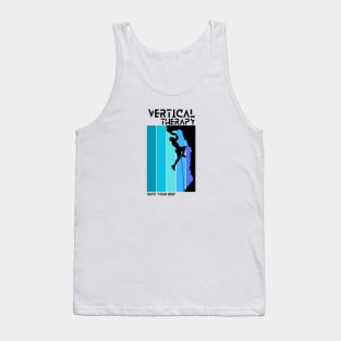 Vertical Therapy - Trust your grip | Climbers | Climbing | Rock climbing | Outdoor sports | Nature lovers | Bouldering Tank Top